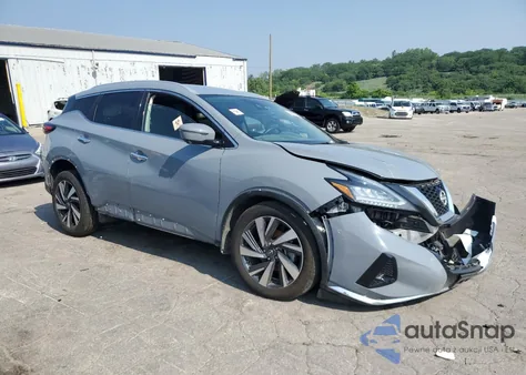 2023 Nissan Murano Sl из США, поврежденный, VIN 5N1AZ2CS8PC107336